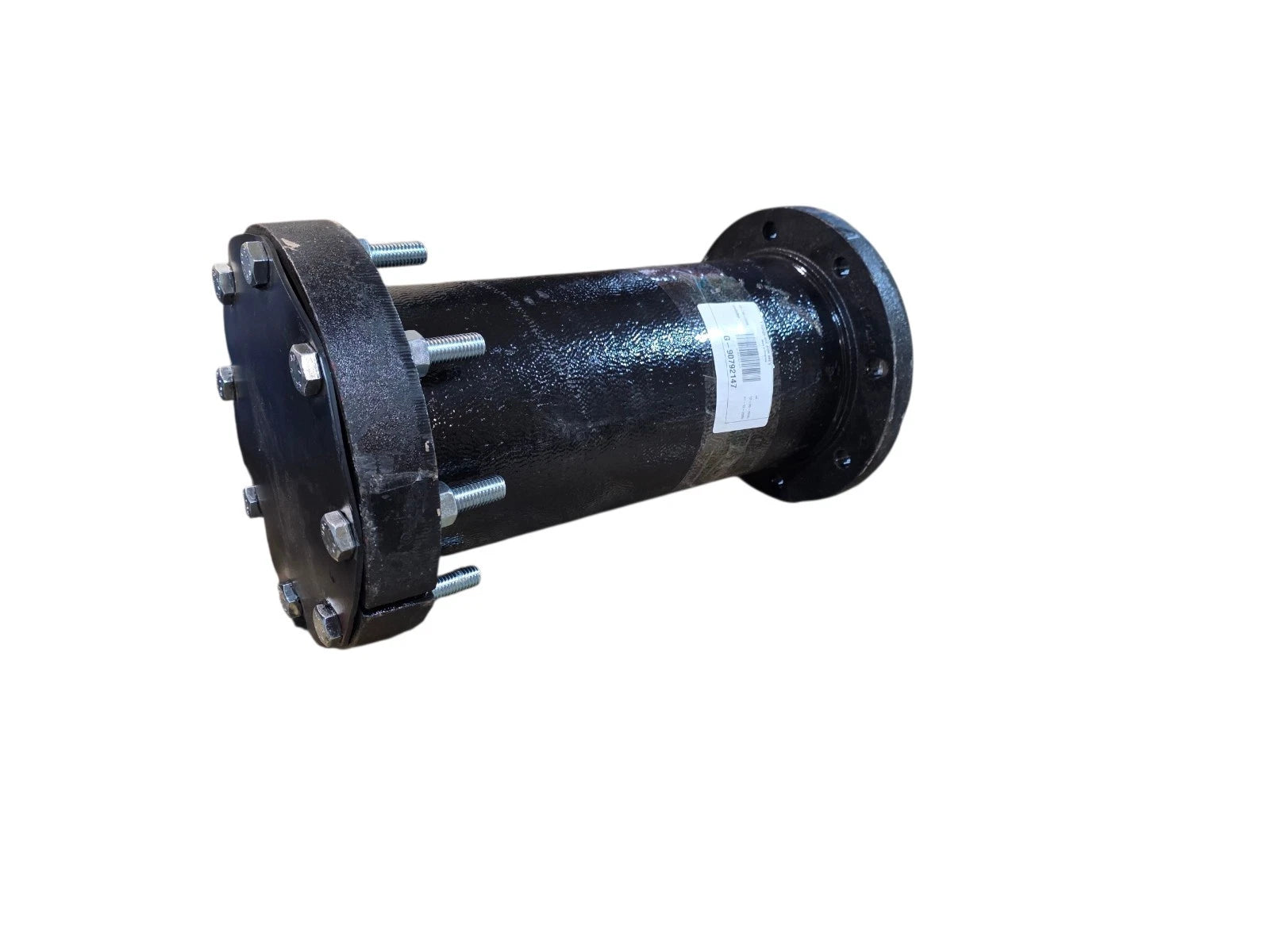 6" Ductile Iron Blind Flange Spool Piece 8-Bolt AWWA Waterworks Fitting