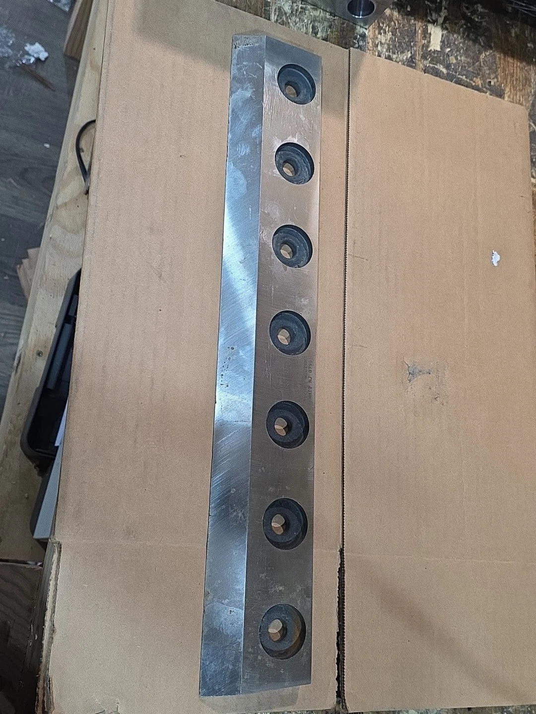 Polymer Systems 1120 & 1620 Rotor Knife - Counterbore 64387-C 456-P001120-1